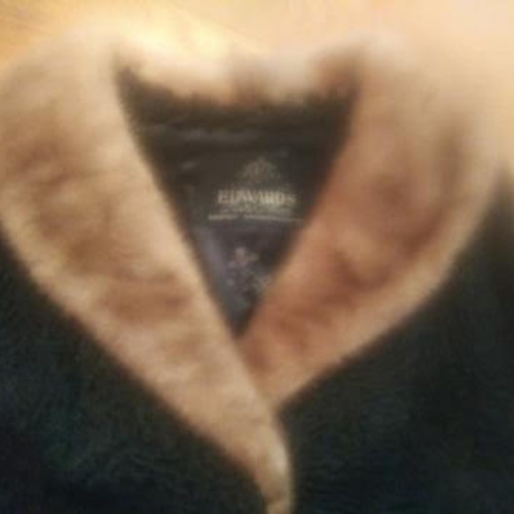 Vintage Persian Lamb  3/ 4 Coat with Mink Collar - Picture 4 of 7